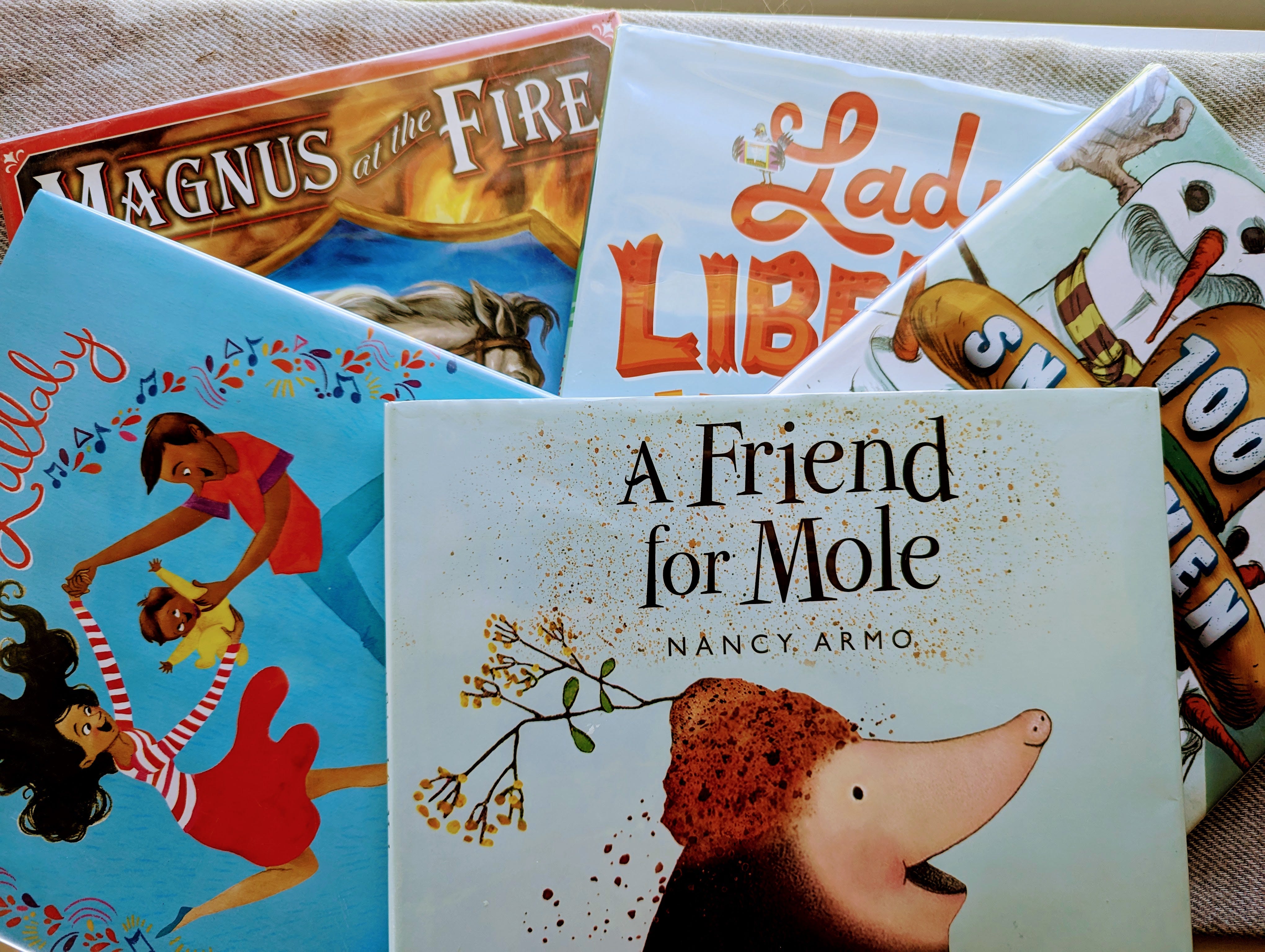 a horse, a mole, and snowmen | 15